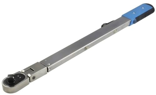 Precision Instruments PREC3FR250F Silver 1/2 Drive Split Beam Torque Wrench with Flex Head