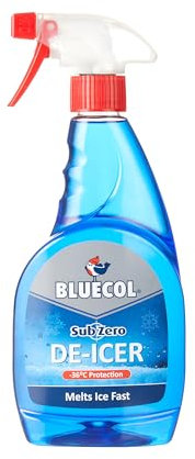 Bluecol Sub Zero - Dégivreur, Fait Fondre la Glace Rapidement, 500 ML (Lot de 1)