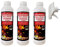 3 Pièce Set cleanprince Barbecue Nettoyant Extrême 500 ML Nettoyeurs de Gril Produit de Nettoyage Barbecue Barbecue