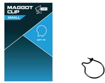 Nash Maggot Clips Small Qty 10
