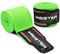 Meister Junior 108 (274 cm) Semi-Elastische Handbandagen für MMA & Boxen (Paar) - Neongrün