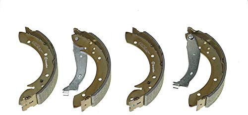 Brembo S61522 Bremsbacken, Anzahl 4 | Kompatibel mit: PEUGEOT 405 II, 405 II Break, PARTNER Kasten/Großraumlimousine, PARTNER TEPEE, RENAULT ESPACE III