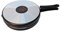 Alluflon Costanza Fornetto Basso Antiaderente, Diametro 26 cm, Alluminio, Nero