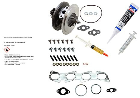 BESTPRICE 1x Rumpfgruppe für Turbolader inkl. Montagesatz Kompatibel mit CADILLAC BLS, OPEL ASTRA H, SIGNUM CC, VECTRA C, ZAFIRA B, SAAB 9-3