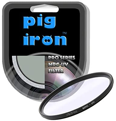 Pig Eisen 39 mm pro UV Filter. Premium Qualität Multicoated Glas. Objektivschutz. Für alle 39 mm Objektiv Filtergewinde z.B. Leica, Fuji etc..