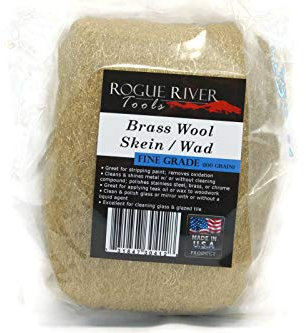 Rogue River Tools Brass Wool (Fine Grade) -