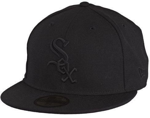 New Era Chicago White Sox MLB Black On Black 59fifty Cap 7 1/8-57cm (M)
