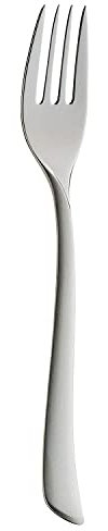 WMF Virginia Vorspeisengabel, Dessertgabel 18,5 cm, Cromargan protect Edelstahl teilmattiert, kratzbeständig spülmaschinenfest