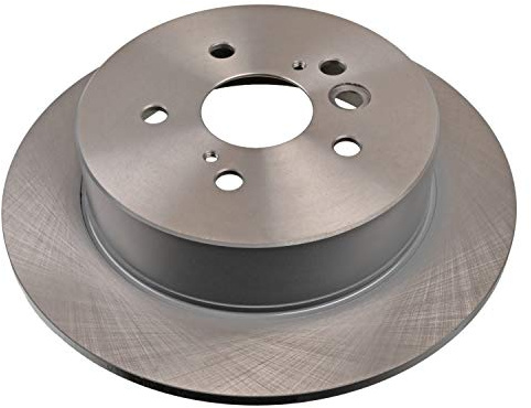 febi bilstein 31364 Brake Disc Set (2 Brake Disc) rear, full, No. of Holes 5