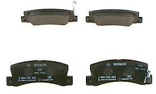 Bosch BP194 - Brake Pads Car Rear Axle - Bosch Quality - Reduced Noise and Dust - ECE-R90 Certified - Copper-Free - 1 Set of 4 Pads