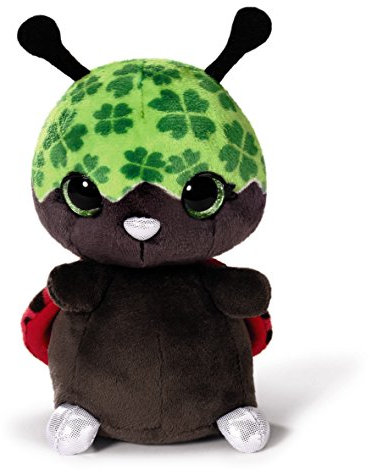 Nici 39556.0 - NICIdoos Spring Edition - Marienkäfer Luckymacky, Plüschtier, 16 cm
