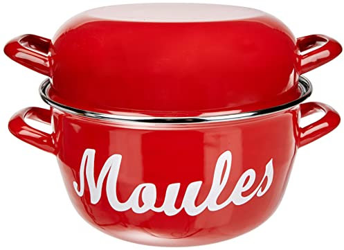 Baumalu BAU3216383128751 Kochtopf, Kupfer, Rot