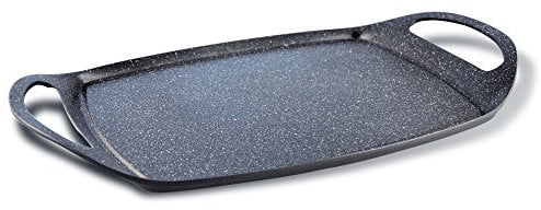 Pensofal Piastra grill BioStone® 47x29 cm in Alluminio con rivestimento antiaderente effetto pietra adatta all'induzione