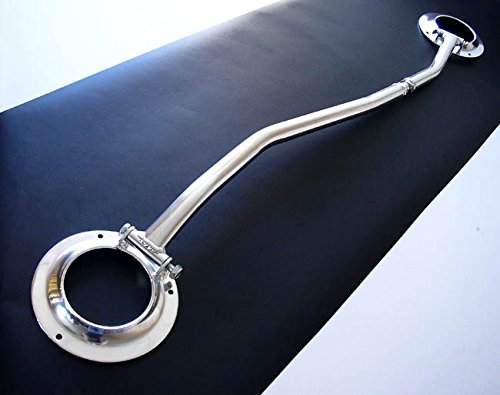 Aluminium Domstrebe poliert verstellbar vorne oben