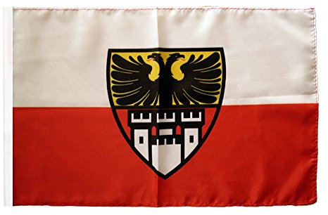 Flaggenfritze® Flagge Deutschland Stadt Duisburg - 30 x 45 cm