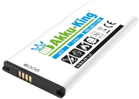 Akku-King Akku kompatibel mit BlackBerry LS1 L-S1, BAT-47277-003 - Li-Ion 1900mAh - für Z10, 4G LTE