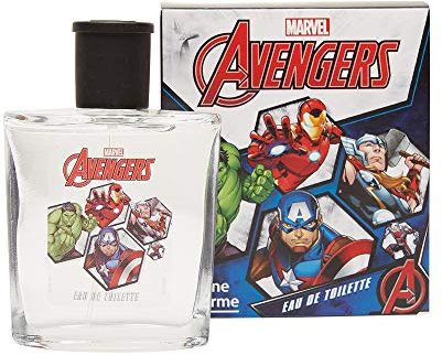 Corine De Farme, Avengers, Parfum Enfant, Eau De Toilette Disney, Parfum pour enfant dès 3 ans, 50ml, Formulation Garantie Clean Beauty, Fabrication 100% Française