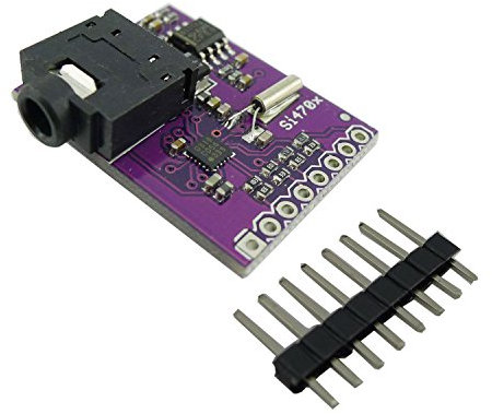 Aihasd Si4703 FM Tuner Evaluation Board Radio Tuner Foren Radio Tuning Development Board for Arduino