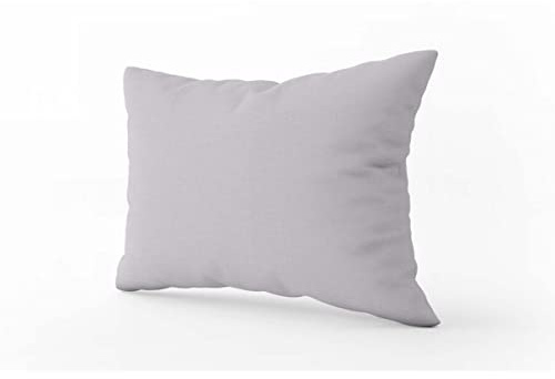Belledorm Light Grey Housewife Pillowcase - 200 Thread Count Percale | Cloud