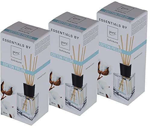Essentials by ipuro Cotton Fields 50ml Raumduft (3er Pack)