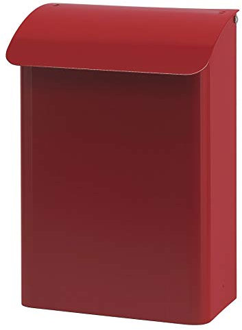 Wandbriefkasten, b 29 cm, VB 444070, Rot