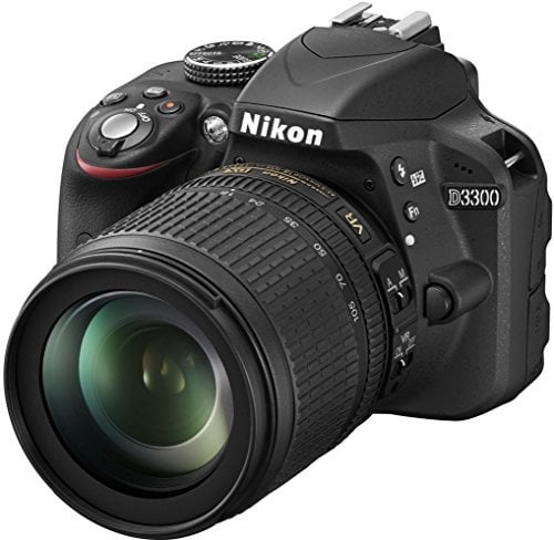 Nikon D3300 Appareil photo numérique Reflex 24,2 Mpix Kit Objectif AF-S 18-105 mm VR Noir