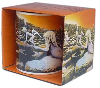 LED ZEPPELIN – Rock Band tazza regalo tazza – Houses of the Holy – Toll imballato in una scatola regalo
