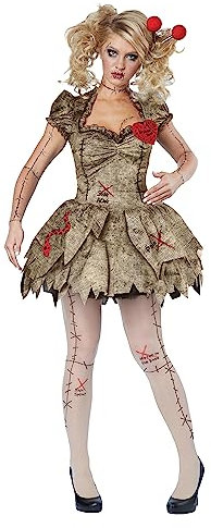 California Costumes Damen Voodoo Dolly Kostüm - - Large