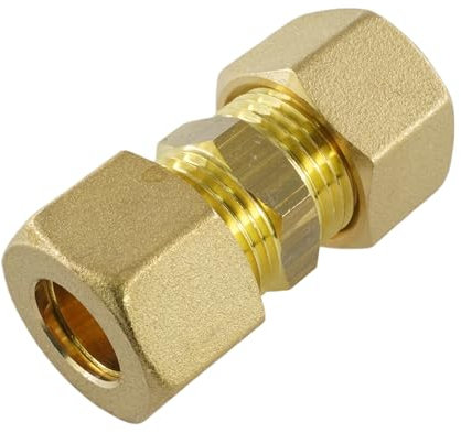 Fittingstore - Gerade Verschraubungen Klemmringverschraubung Rohrverbinder (Rohr-Ø außen: 12 mm)