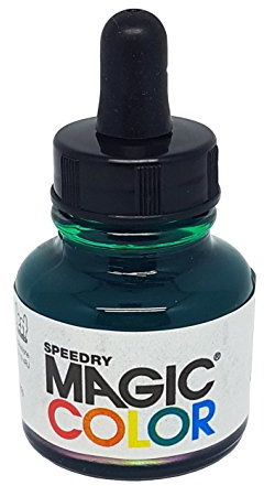 Bouteille d'encre Couleur Magique, Vert Gamma, 28 ML