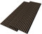 Stegu PROLINE lamelles acoustiques Esotica – 240x60 cm, 2 pièces – certification FSC® – panneaux acoustiques absorbants le son – pour une acoustique optimale et décoration