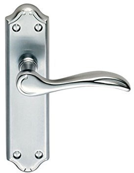 Carlisle Brass DL192SC Madrid Lever ON Backplate-Bathroom 57MM C/C, Gold