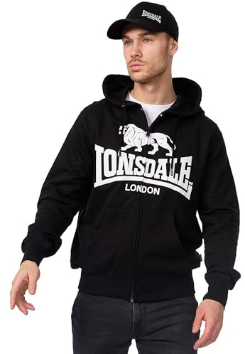 Lonsdale Herren Krafty Kapuzensweatjacke