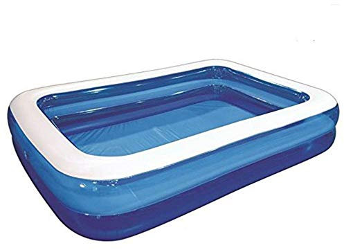 Hillington Jumbo Deluxe Rectangular Inflatable Family Swimming Pool 2.62m (103)