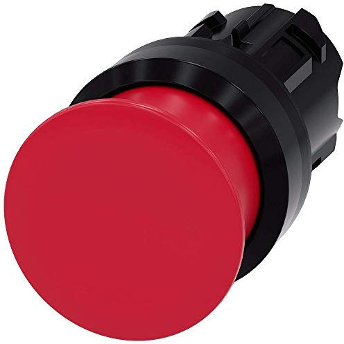 Siemens SIRIUS ATC Taster Pilz 22 mm rund Kunststoff Rot 30 mm momentaneo