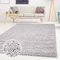 ayshaggy Shaggy Teppich Hochflor Langflor Einfarbig Uni Grau Weich Flauschig Wohnzimmer, Größe: 230 x 320 cm