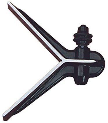 Starrett C33-1224 Mittelkopf aus geschmiedetem, gehärtetem Stahl für Kombinationswinkel, Kombinationssätze und Winkelmesser