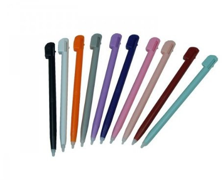 Handycop® Ersatzstift Stifte für Nintendo DS Lite & Wii U Gamepad aus Kunststoff - Set (10 Stück Stift)