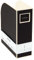Semikolon 352736 Stehsammler A4 - Zeitschriften-Sammler, Dokumenten-Ordner, Format 10,5 x 26 x 31 cm - black schwarz