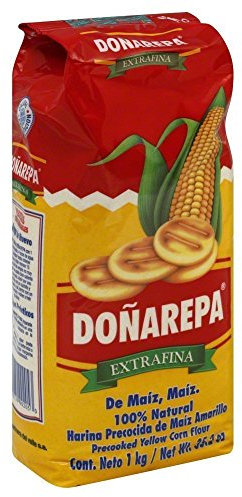 Doña Arepa Extrafina Yellow Corn Flour 35oz 6 Pack
