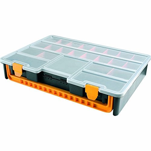Art Plast 3600 aus Kunststoff, Polypropylen, Polystyrol-Set Werkzeuge (schwarz, gelb Werkzeugkasten aus Kunststoff, Polypropylen (PP), Polystyrol, schwarz, gelb)