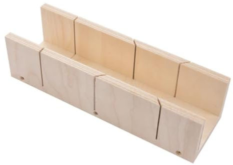 Toolland Gehrungslade, präzise Sägeschnitte, ideal für Profis und Heimwerker, 30 x 9,5 x 8 cm