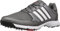 adidas Men's Tech Response Golf Shoe, Iron Metallic White, 9 UK