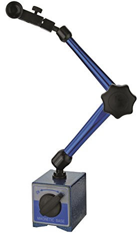 CNC QUALITÄT Messstativ - Magnetständer mit Magnetfuß und Zentralklemmung - für Messuhr mit 8 mm Aufnahme