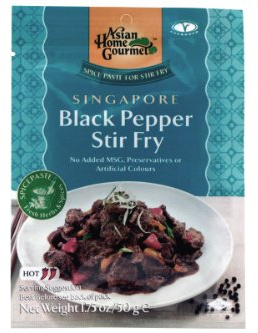 Asian Home Gourmet - Singapore Black Pepper Stir Fry