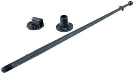 wellenshop Flaggenstock Flaggen Halter 390 mm Kunststoff