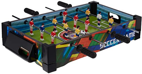 Familly games- Jeu du Baby-Foot sur Table, 36608 Multicolore Globo - 36608