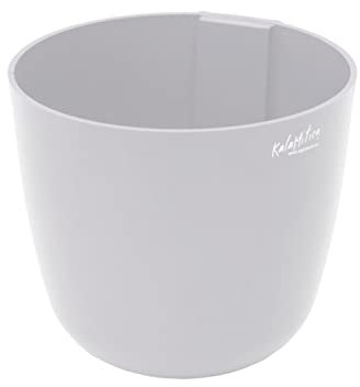 KalaMitica 65114-900-001 Cache-Pot Magnétique, Résine Abs, Couleur Blanc, Diamètre 15 cm