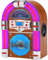 Steepletone jive rock sixty light Bluetooth FM Radio mini CD jukebox