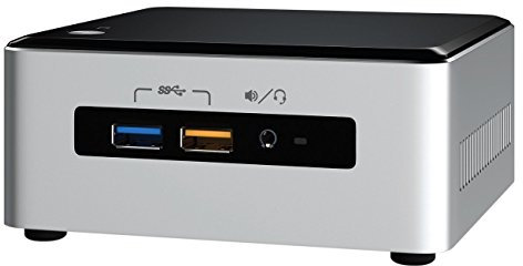 Intel BOXNUC6I3SYH Barebone PC Noir